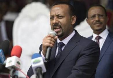 Ethiopia's Prime Minister Abiy Ahmed (Photo AFP)