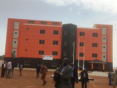 South Sudan national security office in Wau town, June 16, 2018 (ST)