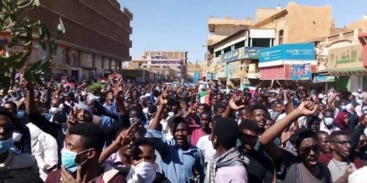 Three people were killed in Omdurman protest on 9 January 2018 (ST photo)