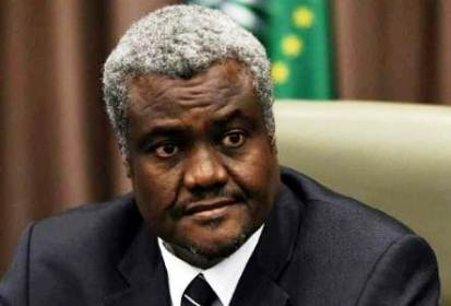Moussa Faki, head of African Union Commission (ST photo)