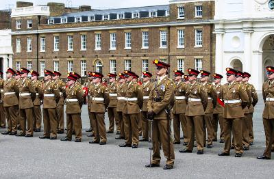 Colchester troops receive medals for overseas operations (Gazette photo)