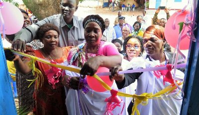 Wau Women Association members at the opening of the rehabilitation center, August 21, 2019 (UNMISS photo)