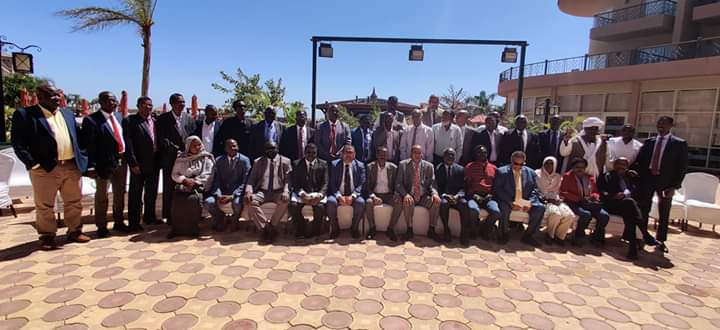 SRF leaders pose after the end of a 4-day meeting in Cairo on 25 Sept 2019 (ST Photo)