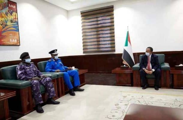 Hamdok meets police chief