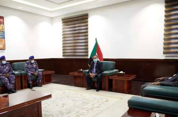 Hamdok meets police officials on 24 November 2021