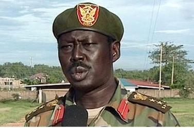 فليب أقوير المتحدث بأسم جيش جنوب السودان