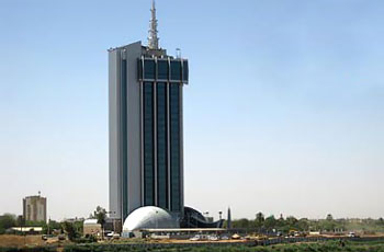 برج الهيئة القومية للاتصالات في الخرطوم