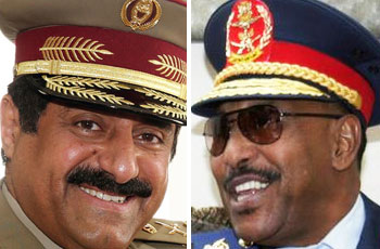 وزيرا الدفاع في السودان وقطر
