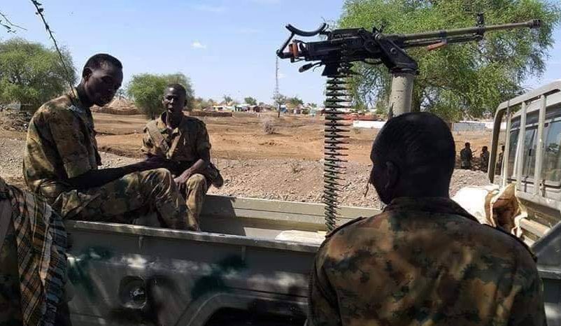 جنود سودانيون في الفشقة ـ نوفمبر 2020
