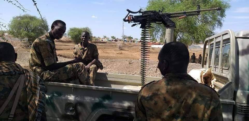 جنود سودانيون في الفشقة ـ نوفمبر 2020