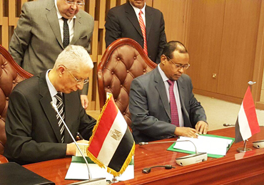 مراسم التوقيع على إنشاء اللجنة القنصلية بين السودان ومصر بالخرطوم ـ الأحد 28 فبراير 2016 