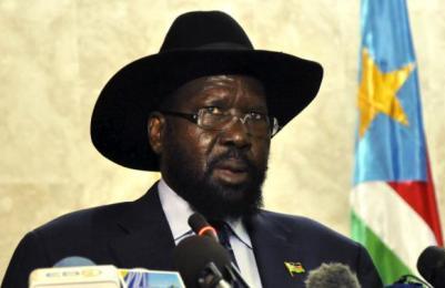 رئيس جنوب السودان سلفا كير في صورة تعود الى نوفمبر 2015 (رويترز)