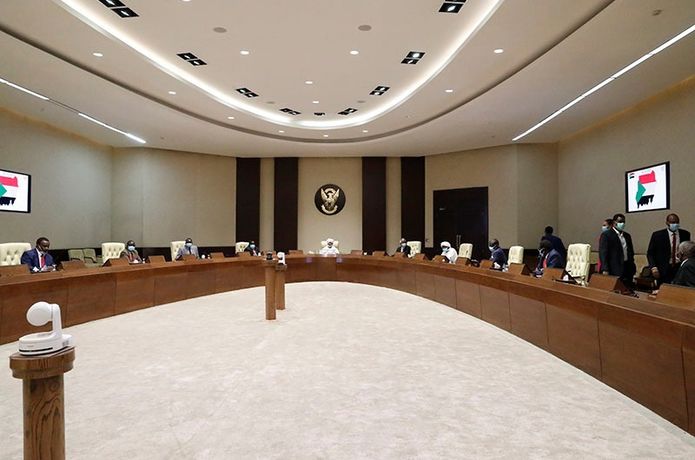 جلسة مجلس الوزراء السوداني لمناقشة أحداث فض افطار أسر شهداء فض الاعتصام ـ 12 مايو 2021