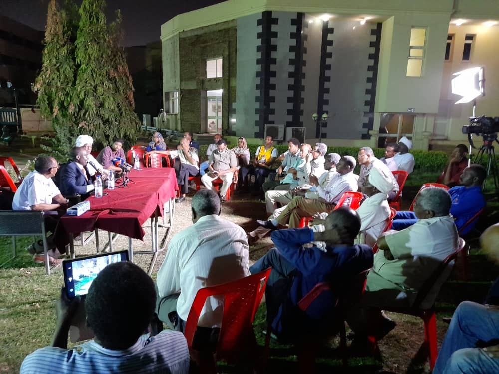 (جلسة حوار) بين المحامين ووالي وسط دارفور ـ الخرطوم 3 يوليو 2021
