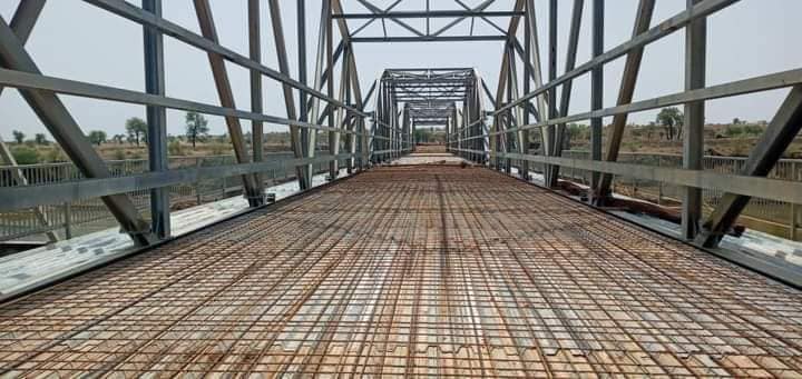 جسر ود عاروض على نهر عطبرة احد الجسور التي ستنهي عزلة الفشقة في فصل الأمطار