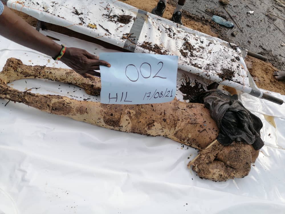 جثة لإثيوبي منتشلة من نهر ستيت بولاية كسلا ـ 22 أغسطس 2021