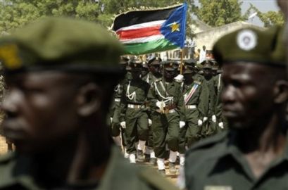 جنود من جنوب السودان