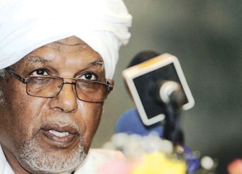 رئيس البرلمان السودانى  احمد ابراهيم الطاهر