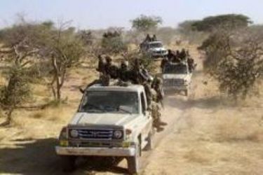 قوات تشادية على الحدود مع السودان (صورة من الارشيف التقطتها الفرنسية)