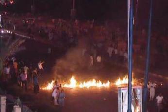 صورة لاحتجاجات سابقة وسط الخرطوم