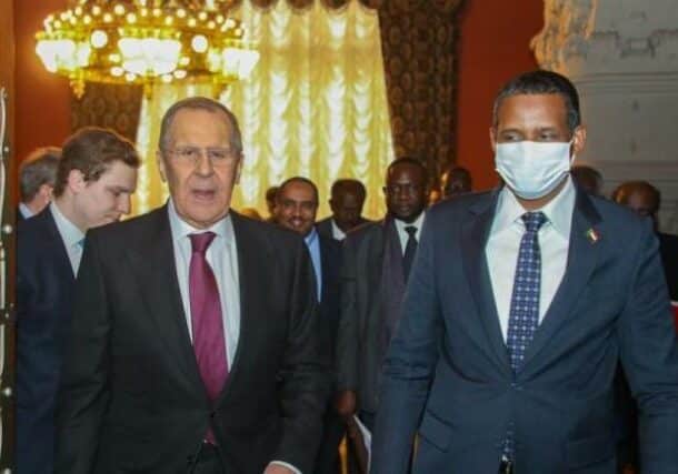 Hemetti, Lavrov