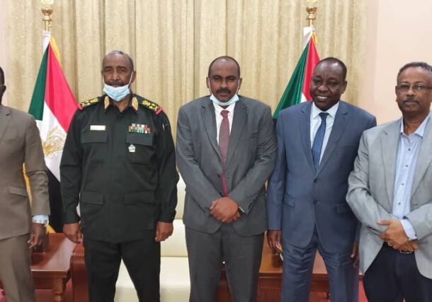 Al-Burhan with ERC members