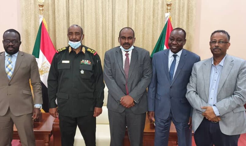 Al-Burhan with ERC members