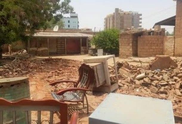 Demolition of Church property