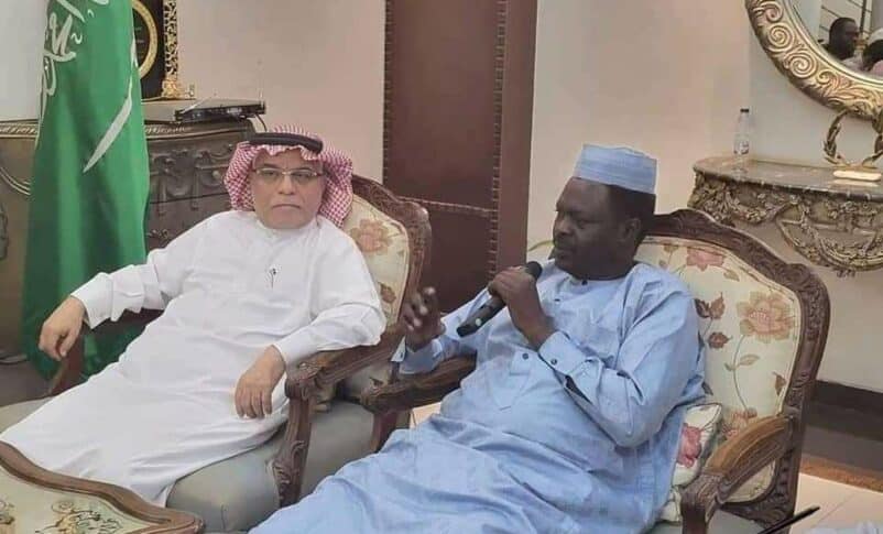 Minnawi with Saudi Ambassador