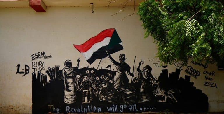 جداريات الثورة السودانية