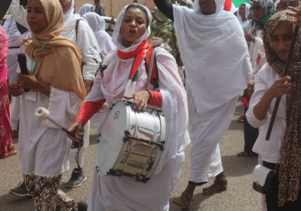 Women protest