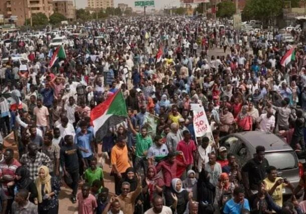 Protesters on June 30