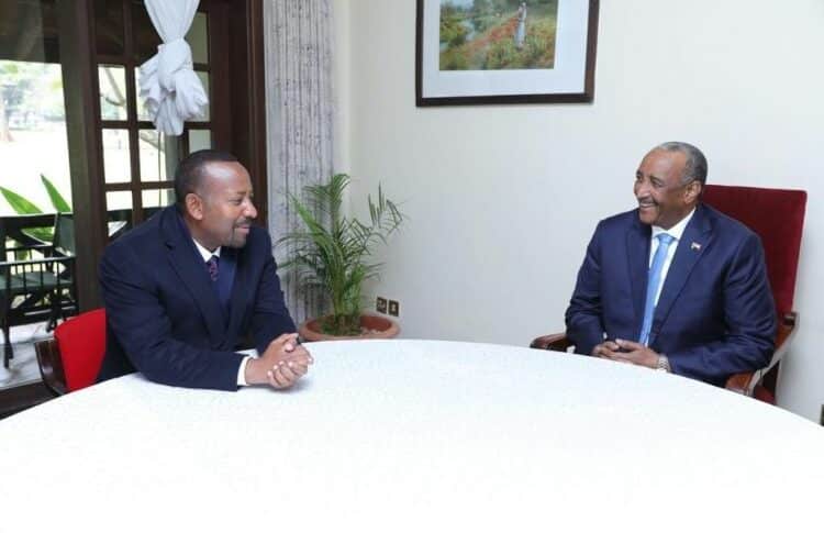 Al-Burhan meets ABiy