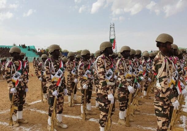 The graduation of Joint Security Keeping Forces (JSKF) in Darfur on July 5, 2022