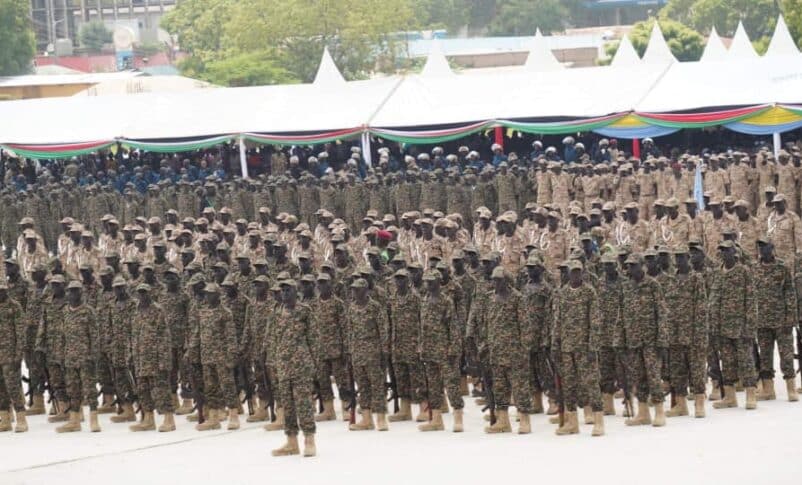 Graduation of South Sudan joint forces