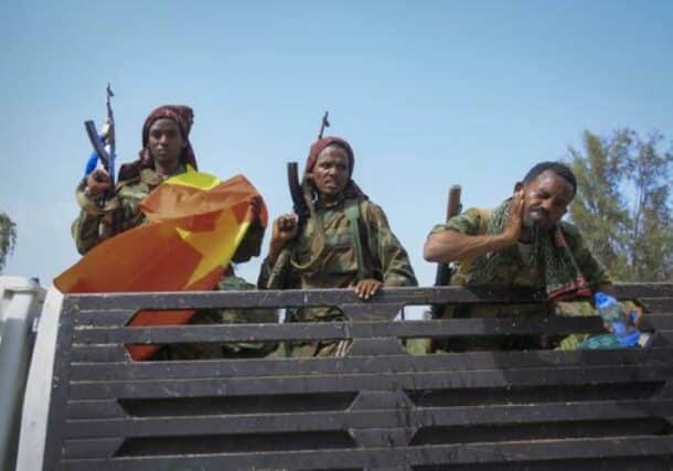 Tigray forces