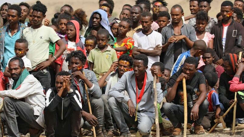 Ethiopian refugees