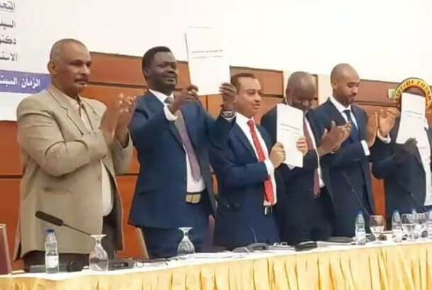 NCF, SICA sign joint poltical declaration calling for inclusive transtional government