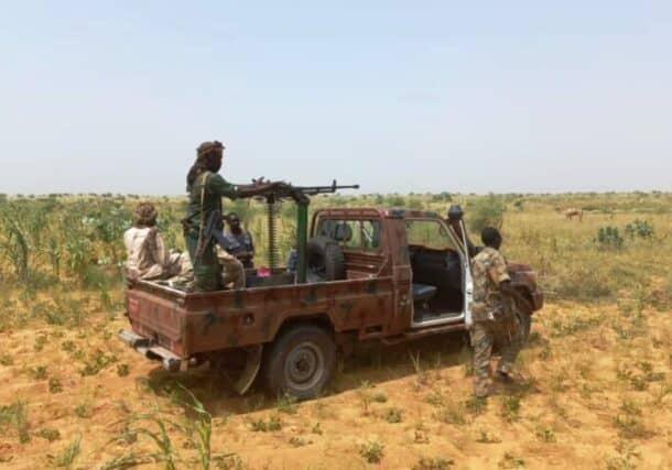 Security forces are chasing shepherds to remove their livestock from farms west of El Fasher (ST photo)