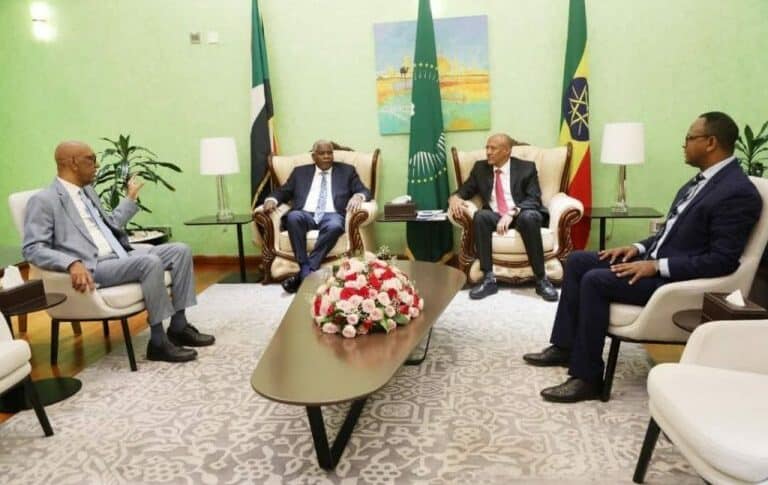 Sudan Ethiopia heads of intelligence services meets in Addis Ababa on October 14, 2022