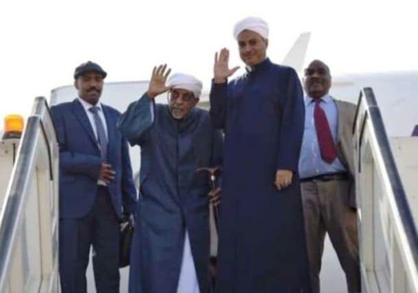al-Mirghani returns to Khartoum