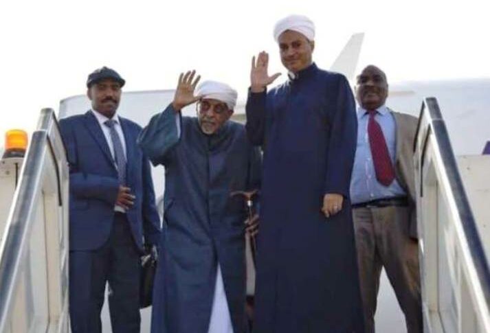al-Mirghani returns to Khartoum