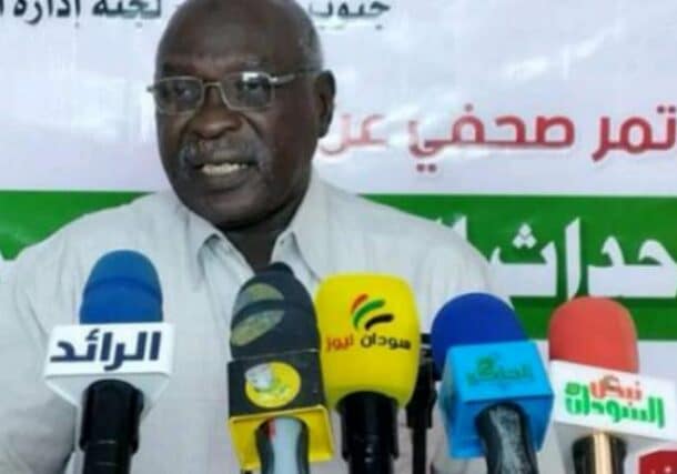 Gaffar Ibrahim Kasfrok, the Dajo tribal speaks to the press on January 10, 2023