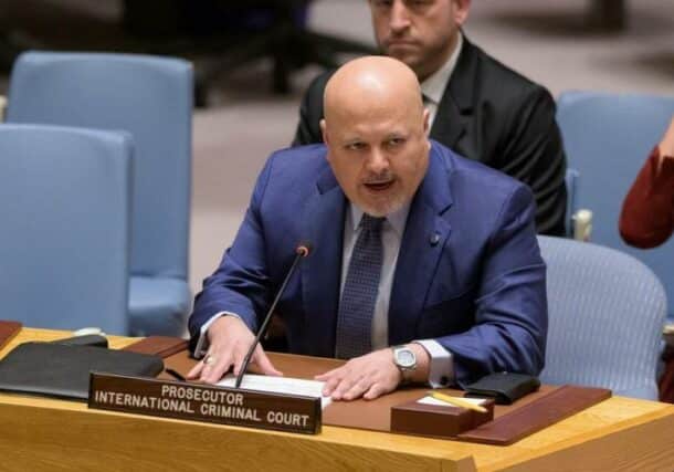 Karim Khan, ICC Prosecutor briefs the Security Council meeting on October 25, 2023