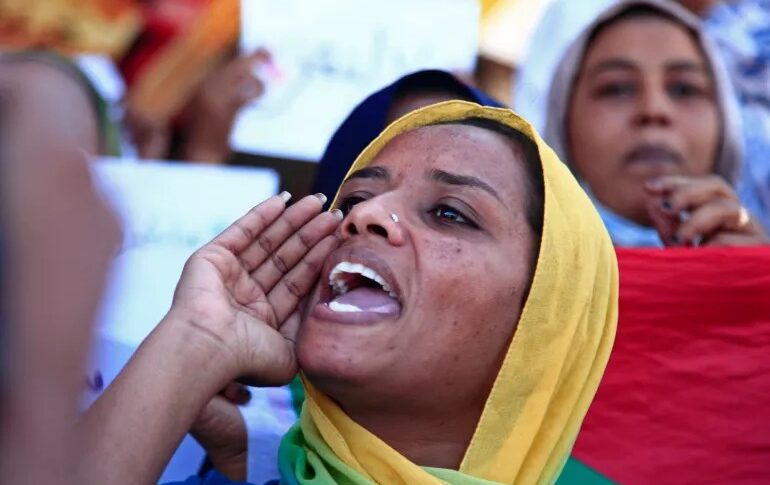 Sudanese women rallying in Khartoum’s twin city Omdurman - AFP/file photo