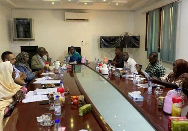 A meeting of the drafting committee of the recommendations for the new ERC on January 17, 2023
