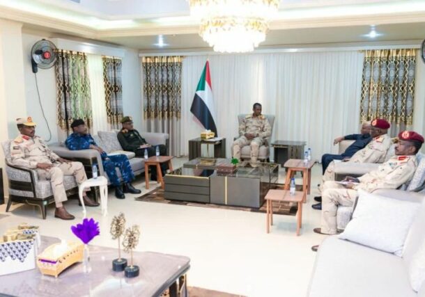 Hemetti meets with the technical committee of the security and defence council on March 4, 2023