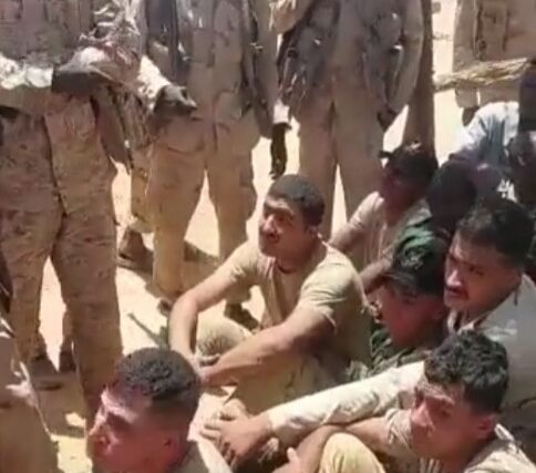 Egyptian army officers arrested by the RSF in Merowe on April 15, 2023-1