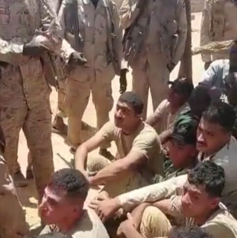 Egyptian army officers arrested by the RSF in Merowe on April 15, 2023-1