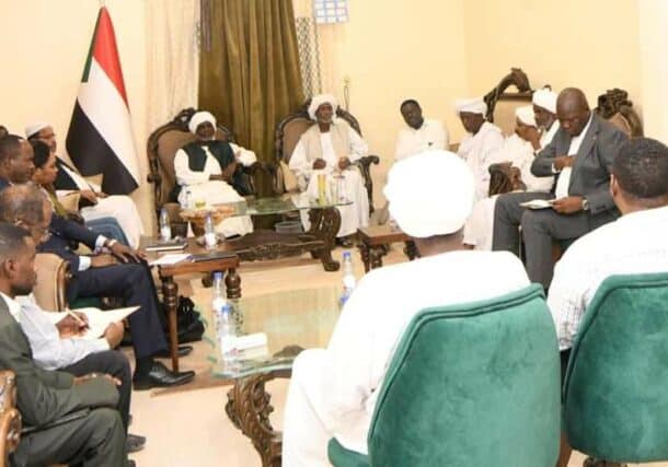 Leaders of the non-signatory Democratic Bloc meet on April 5, 2023